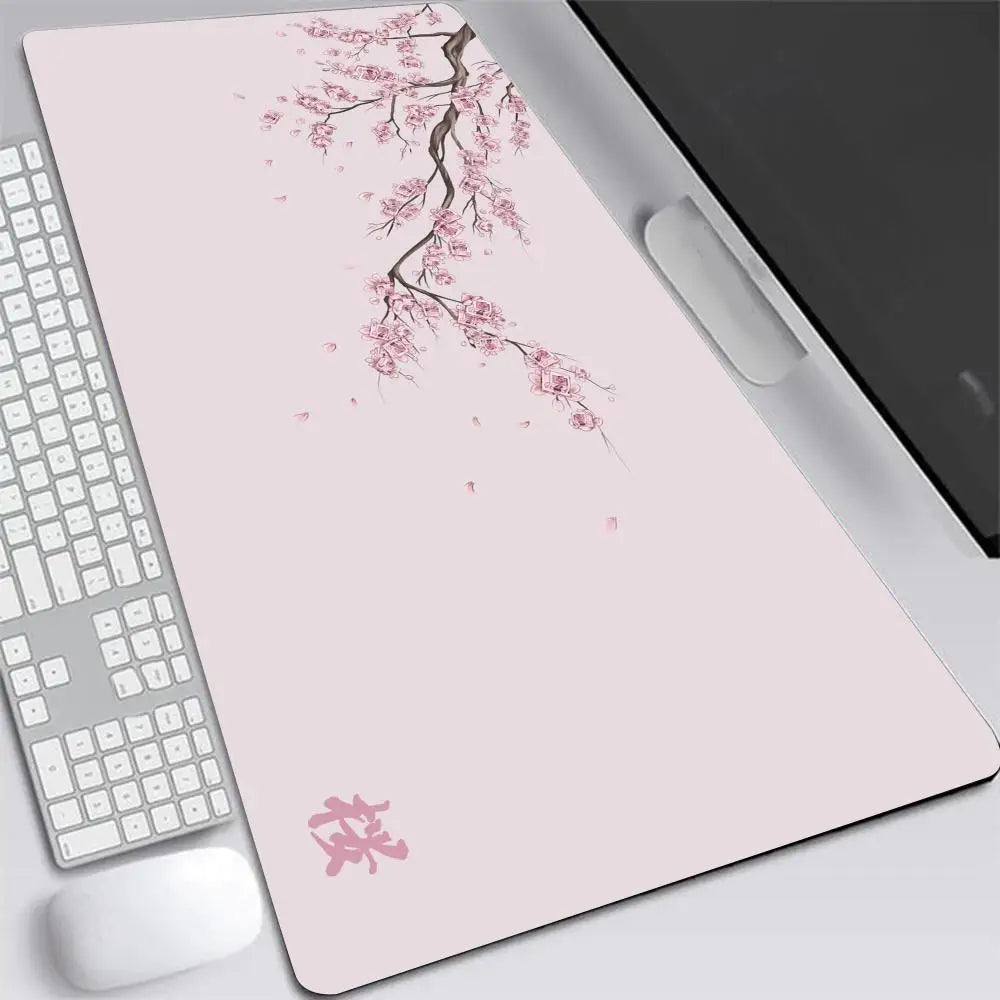 Japanese Sakura Cherry Blossom Mousepad