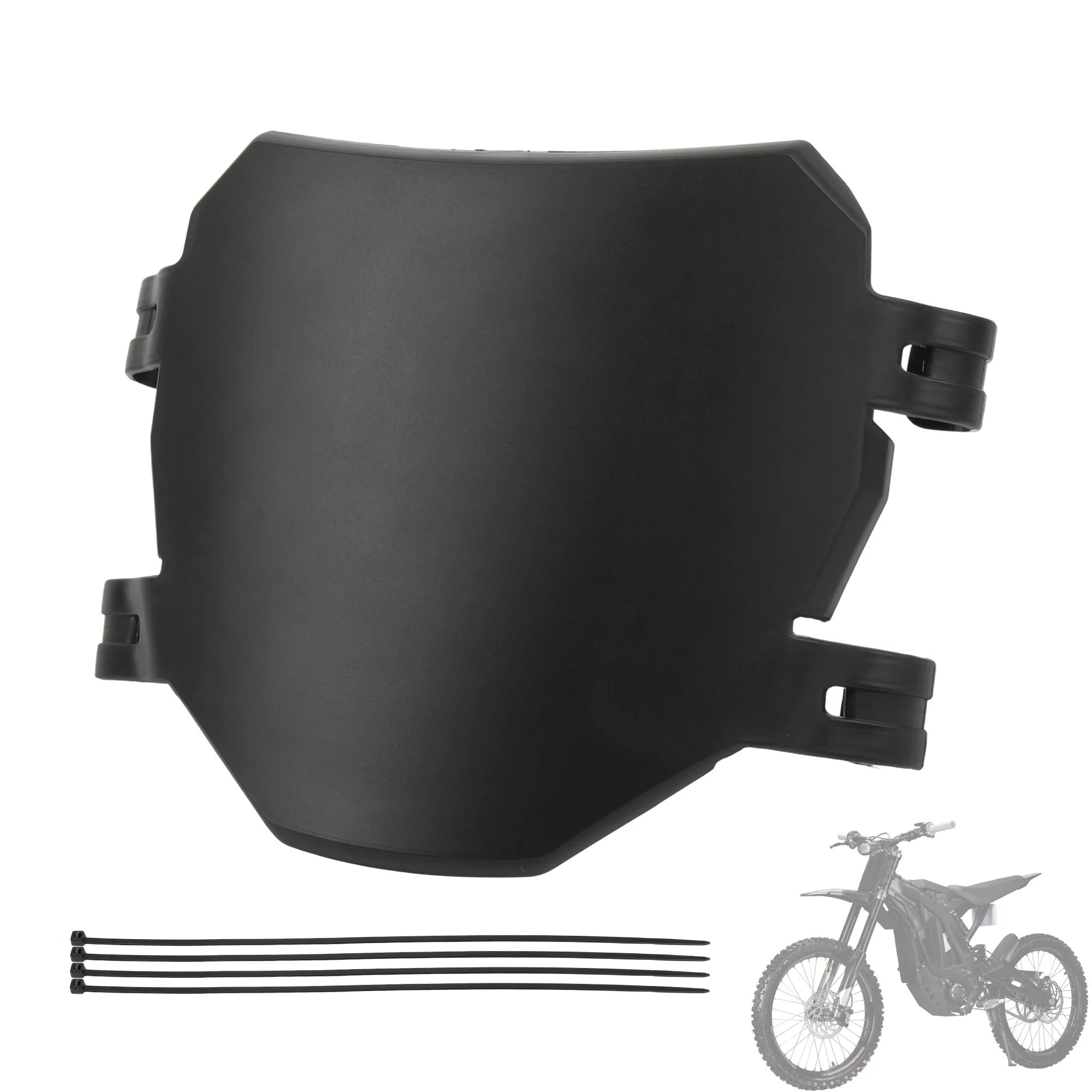 E-Bike For Surron S X Talaria Sting MX3 MX4 Front Number Plate Motorcycle Accessories Universal Dirt Bike Electric Motocross