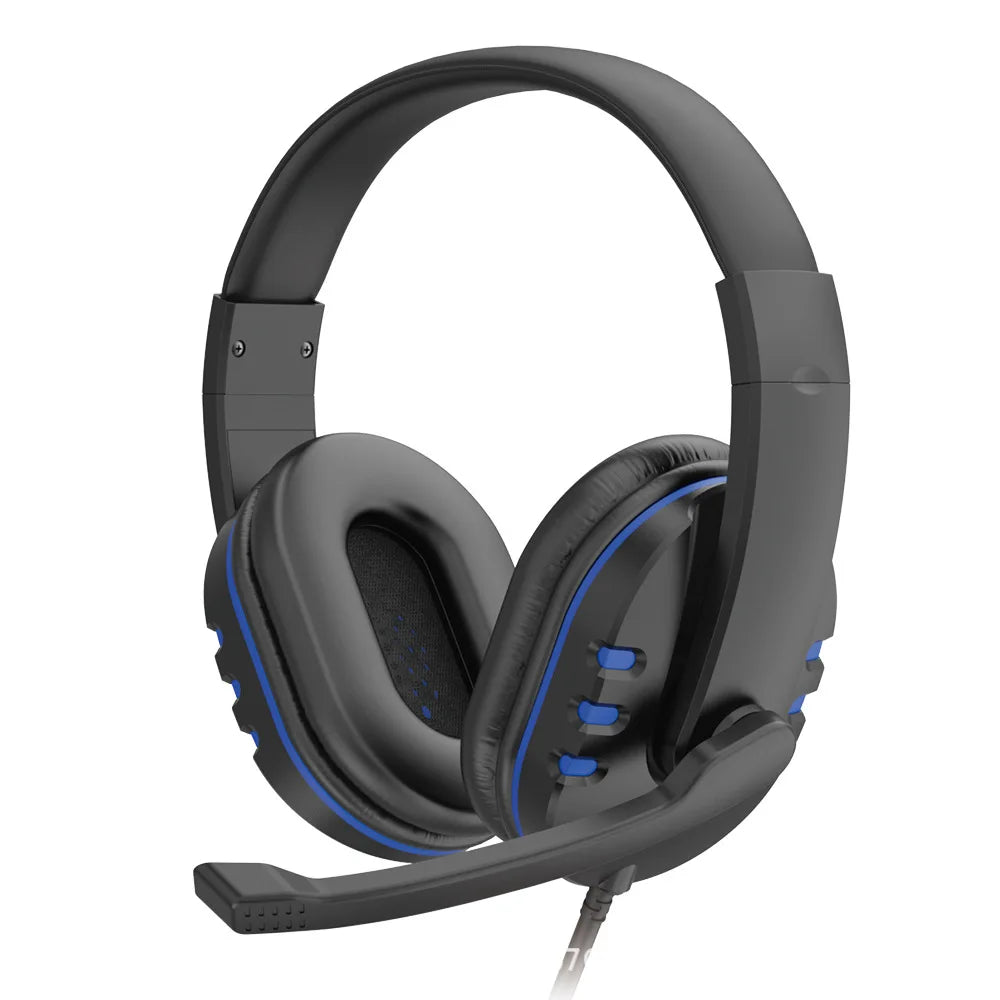 Wired Gaming Headset Earphones Music For PS4 Play Station 4 Game PC Chat computer With Microphone