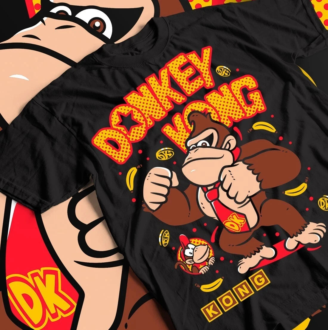 Retro Gamer Donkey Kong Cotton Tee