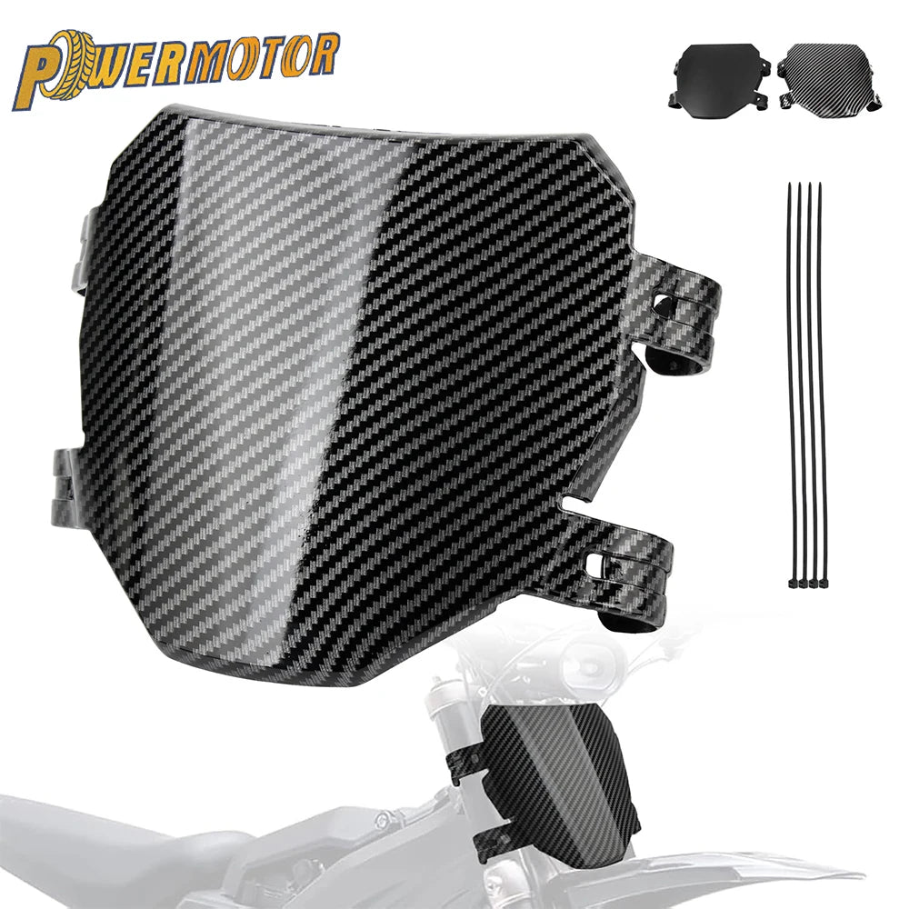 E-Bike For Surron S X Talaria Sting MX3 MX4 Front Number Plate Motorcycle Accessories Universal Dirt Bike Electric Motocross