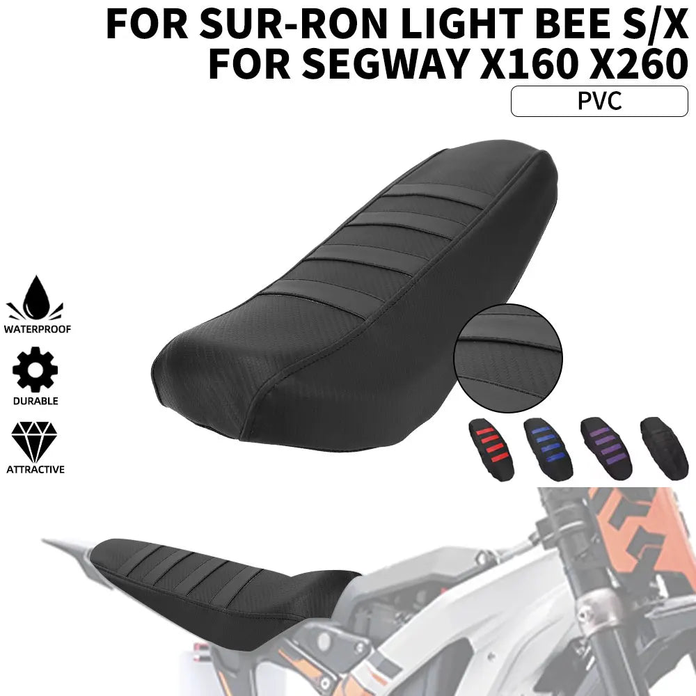 For Sur Ron Seat Cover Motorcycle Rain Gripper Soft Saddle Dust Cover Waterproof Protector For Sur-Ron Surron S X Electric Bike