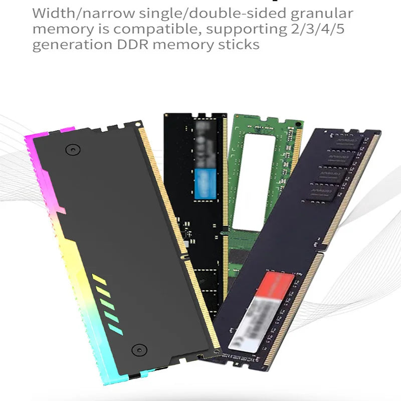 TEUCER RM-01 ARGB Aluminum RAM Heatsink - 5V 3-Pin