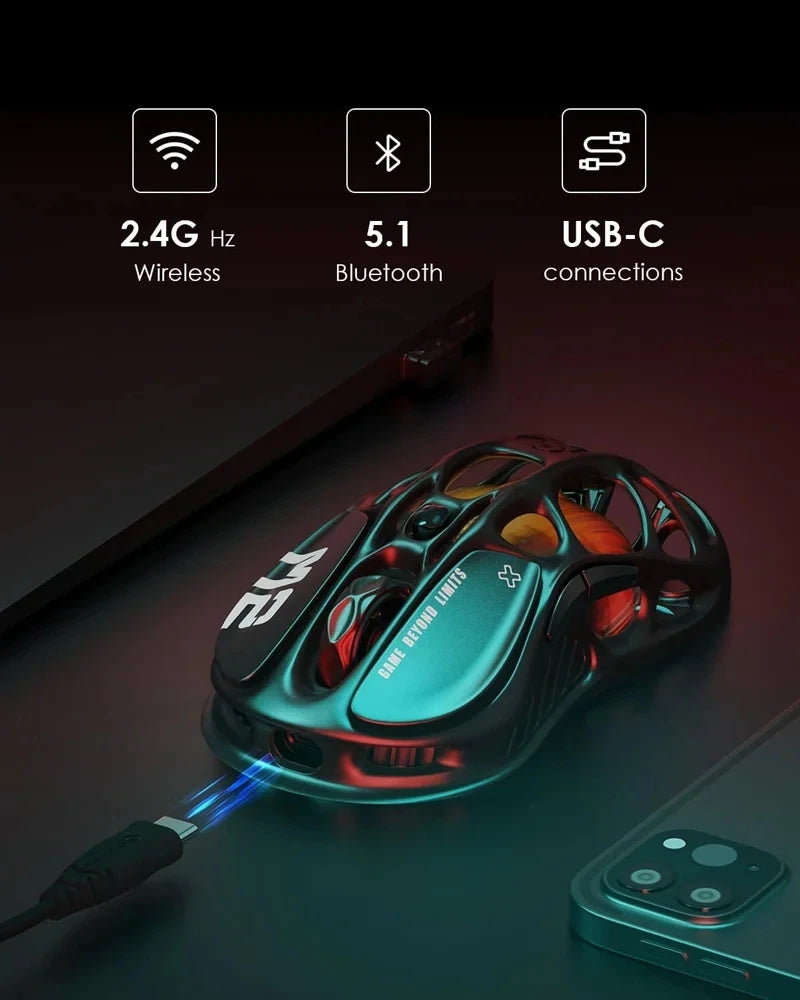 Mercury M2 – Futuristic FPS Mouse (GravaStar)